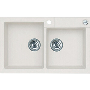 Chiuveta bucatarie Alveus Rock 90 Alb 78×48 cm