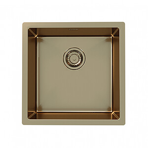 Chiuveta bucatarie Alveus Quadrix 30 finisaj cupru 45x45 cm