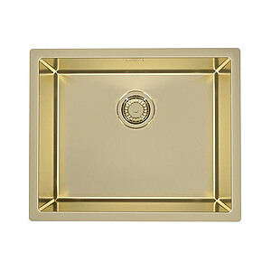 Chiuveta bucatarie Alveus Quadrix 50 finisaj auriu 55x45 cm