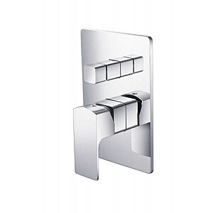 Baterie duș SPRINGFIELD, cu 2 funcții, încastrată în perete , Crom