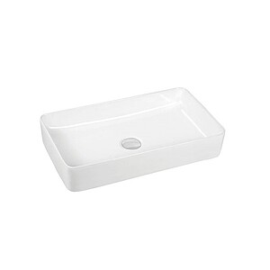 Lavoar pe blat Fluminia Lena 50x34 cm Alb