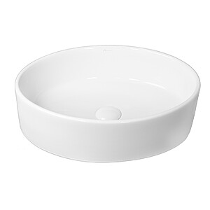 Lavoar pe blat Fluminia Havana 40 cm Alb